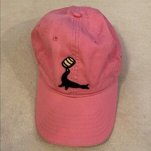 Goslings Black Seal Rum pink cotton baseball hat One Size
